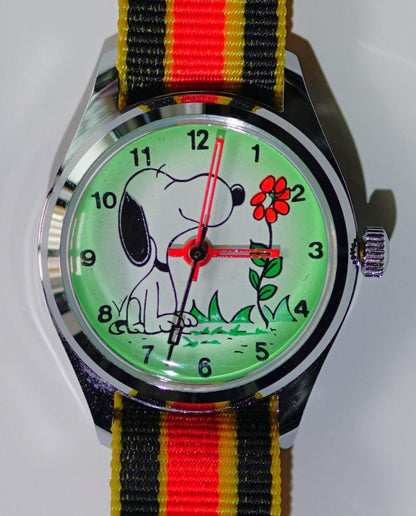 No.2 Snoopy Winding Watch Nylon Band