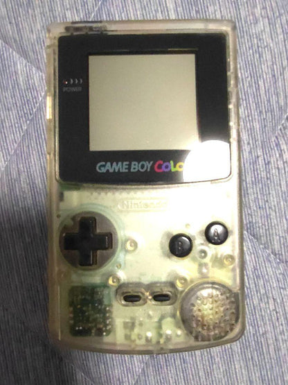 Game Boy Color Clear Wizardry Empire Set Used