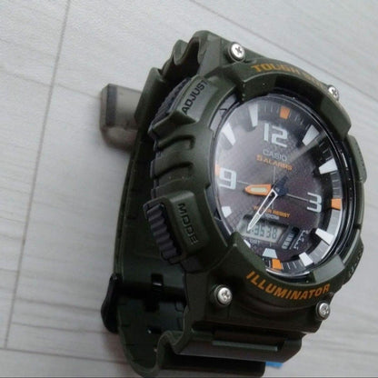 Unused Casio Digital Quartz Watch 5208 AQ-S810W-3AV