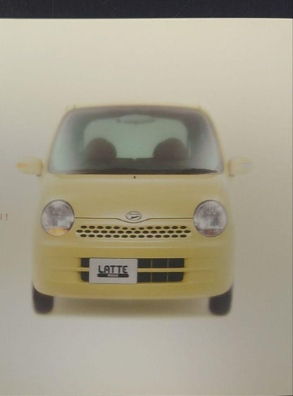 "DAIHATSU Move Latte & Accessories and Others" 22-Page Catalog