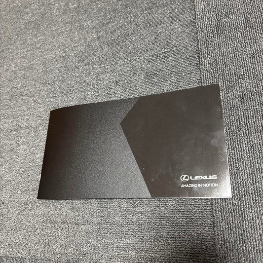 Limited Edition! LEXUS Lexus Motor Show Catalog