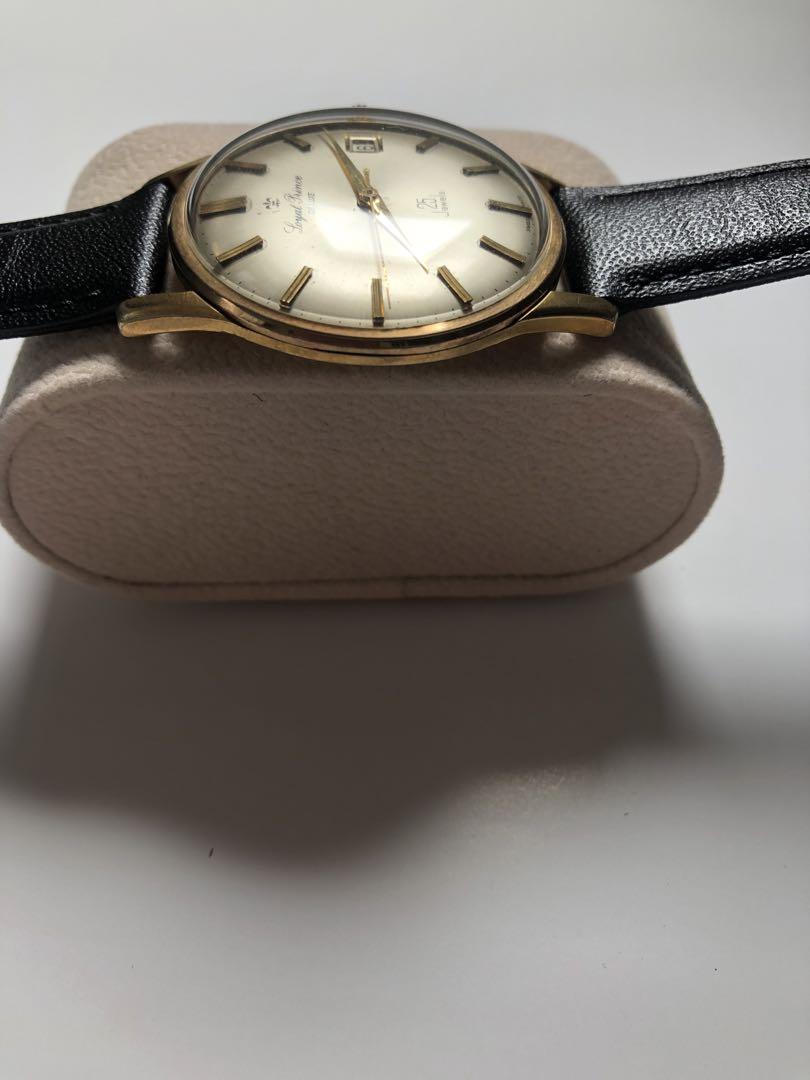 Medalion Red Mechanism Running Product Royal Prince Deluxe 25 Jewels Rare Dial