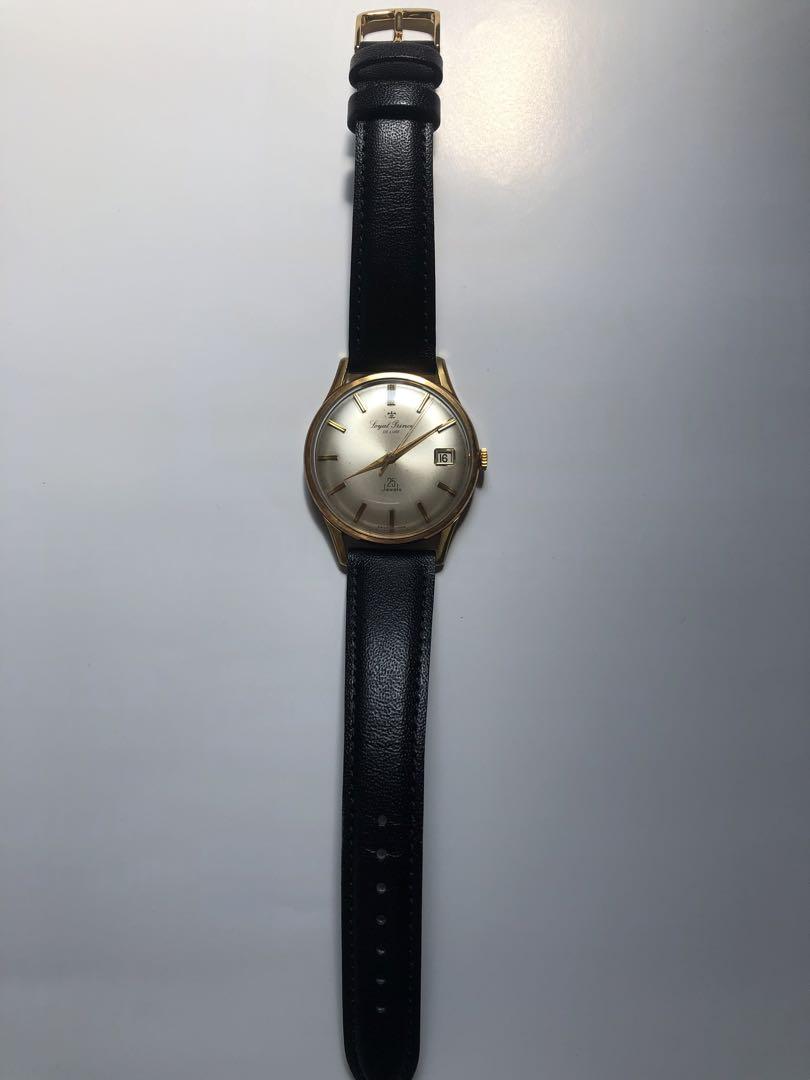 Medalion Red Mechanism Running Product Royal Prince Deluxe 25 Jewels Rare Dial