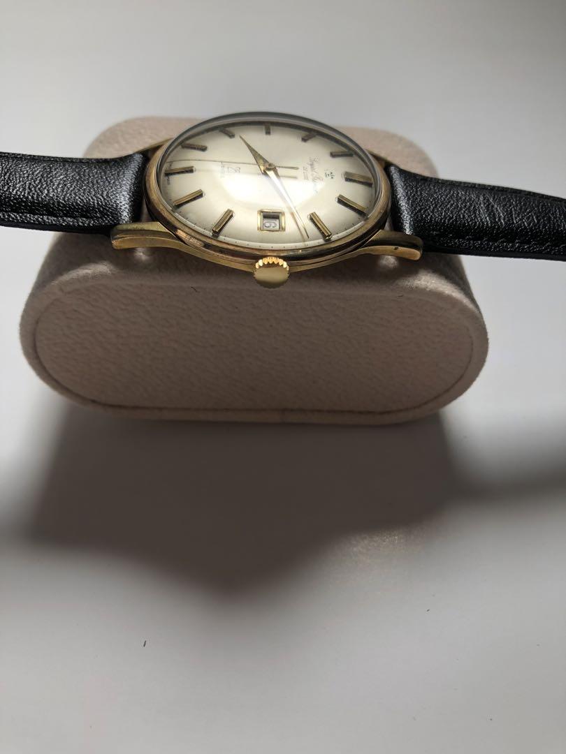 Medalion Red Mechanism Running Product Royal Prince Deluxe 25 Jewels Rare Dial