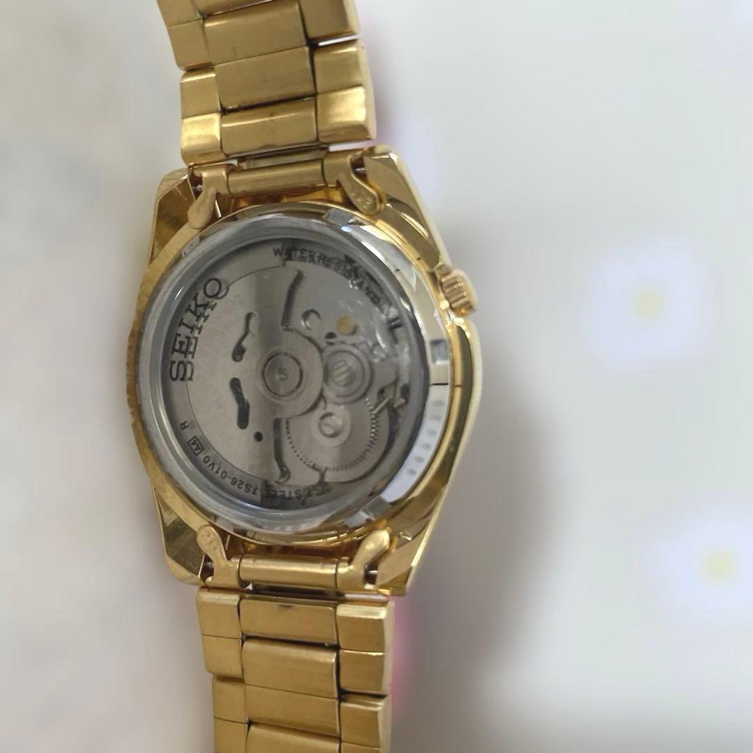 SEIKO 5 SNKL48K1 Automatic Winding Watch Gold