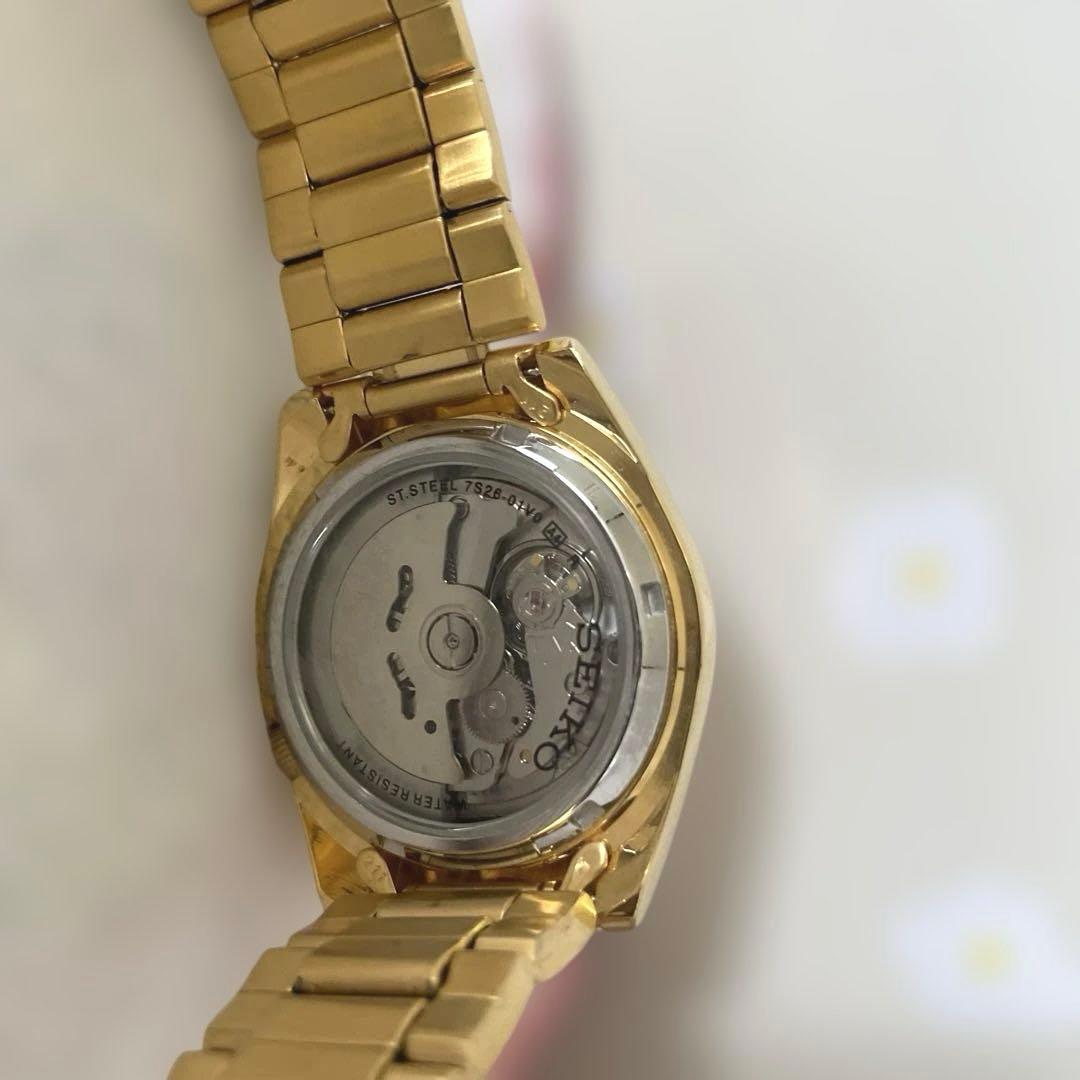 SEIKO 5 SNKL48K1 Automatic Winding Watch Gold