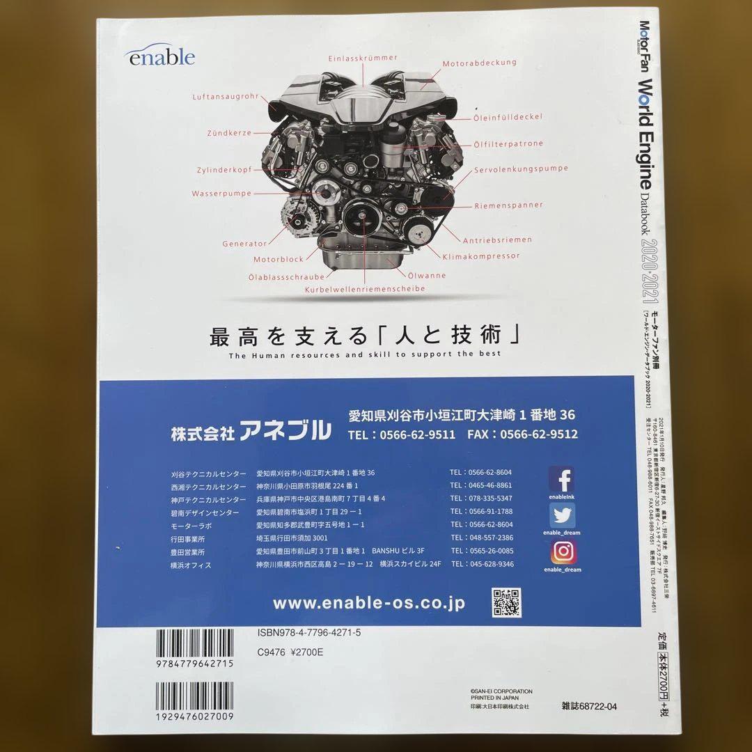 Motor Fan World Engine Databook 2020-21