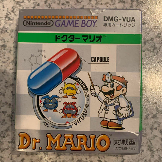 Dr. Mario Game Boy DMG-VUA Japanese Version