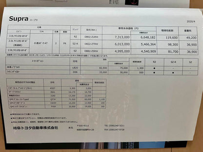 [Catalog Festival] GR Supra