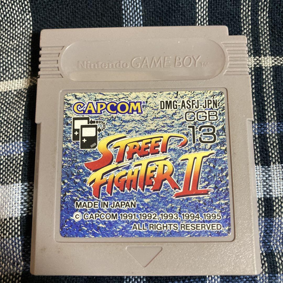 CAPCOM Street Fighter II Game Boy Software