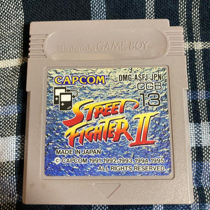 CAPCOM Street Fighter II Game Boy Software