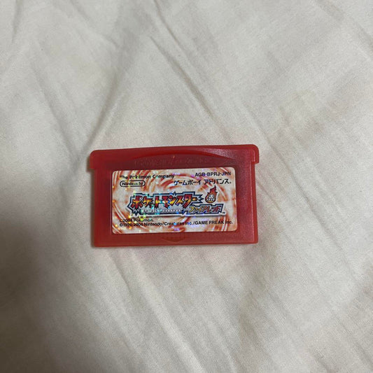 Game Boy Advance Game Red