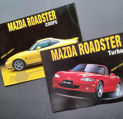 [Extremely Rare 2003] Mazda Roadster 2nd Generation NB Series Turbo & Coupe Catalog
