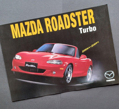 [Extremely Rare 2003] Mazda Roadster 2nd Generation NB Series Turbo & Coupe Catalog