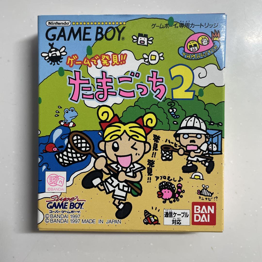 【2 Set】Tamagotchi Tamagotchi 2 Game Boy Game