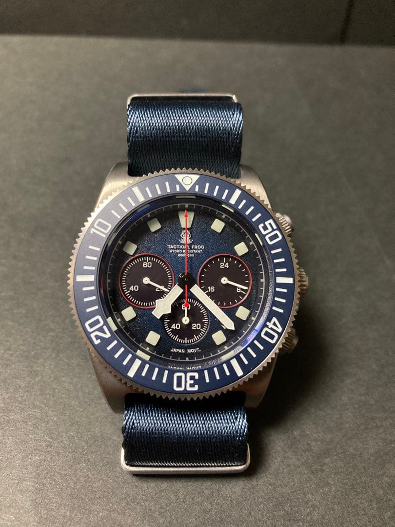 Tactical Frog FXD2 Solar Quartz Titanium