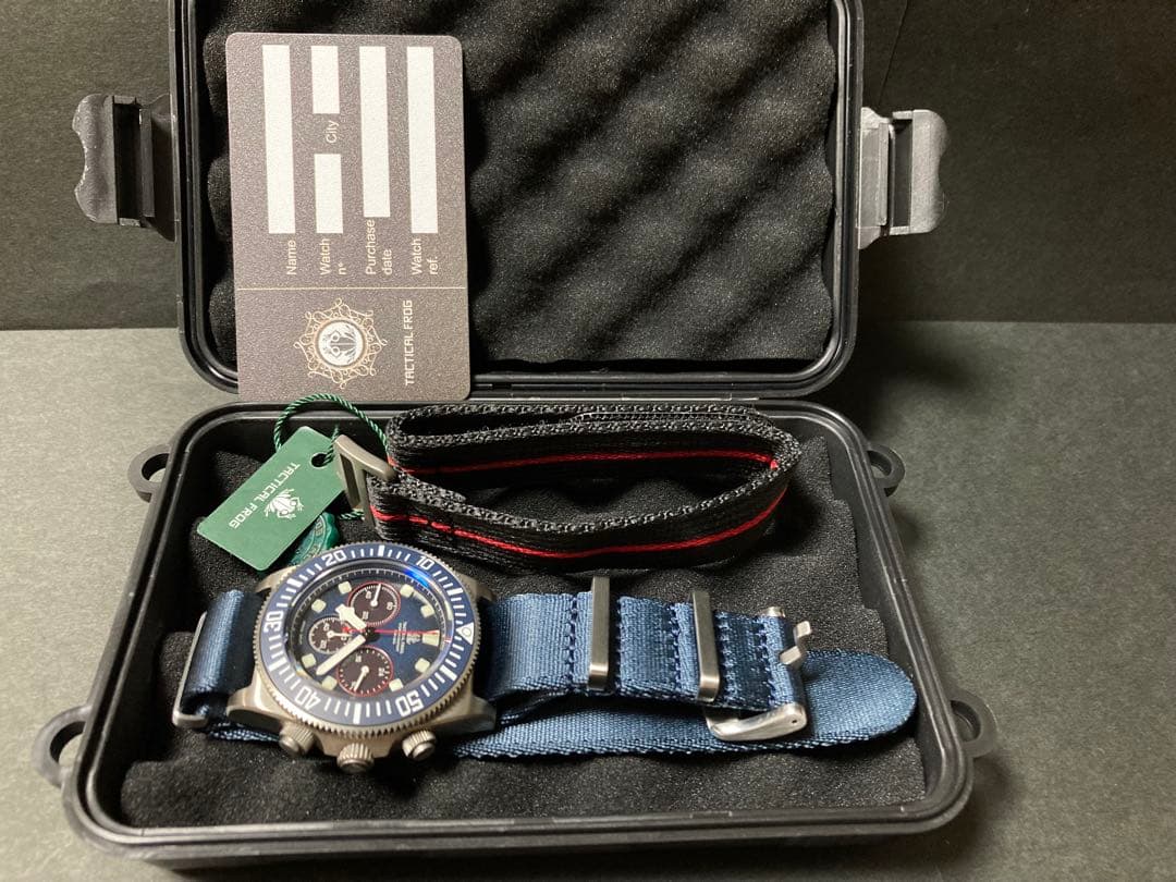 Tactical Frog FXD2 Solar Quartz Titanium