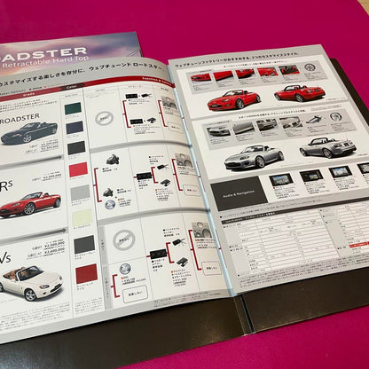 Mazda Roadster (NC) Catalog Set
