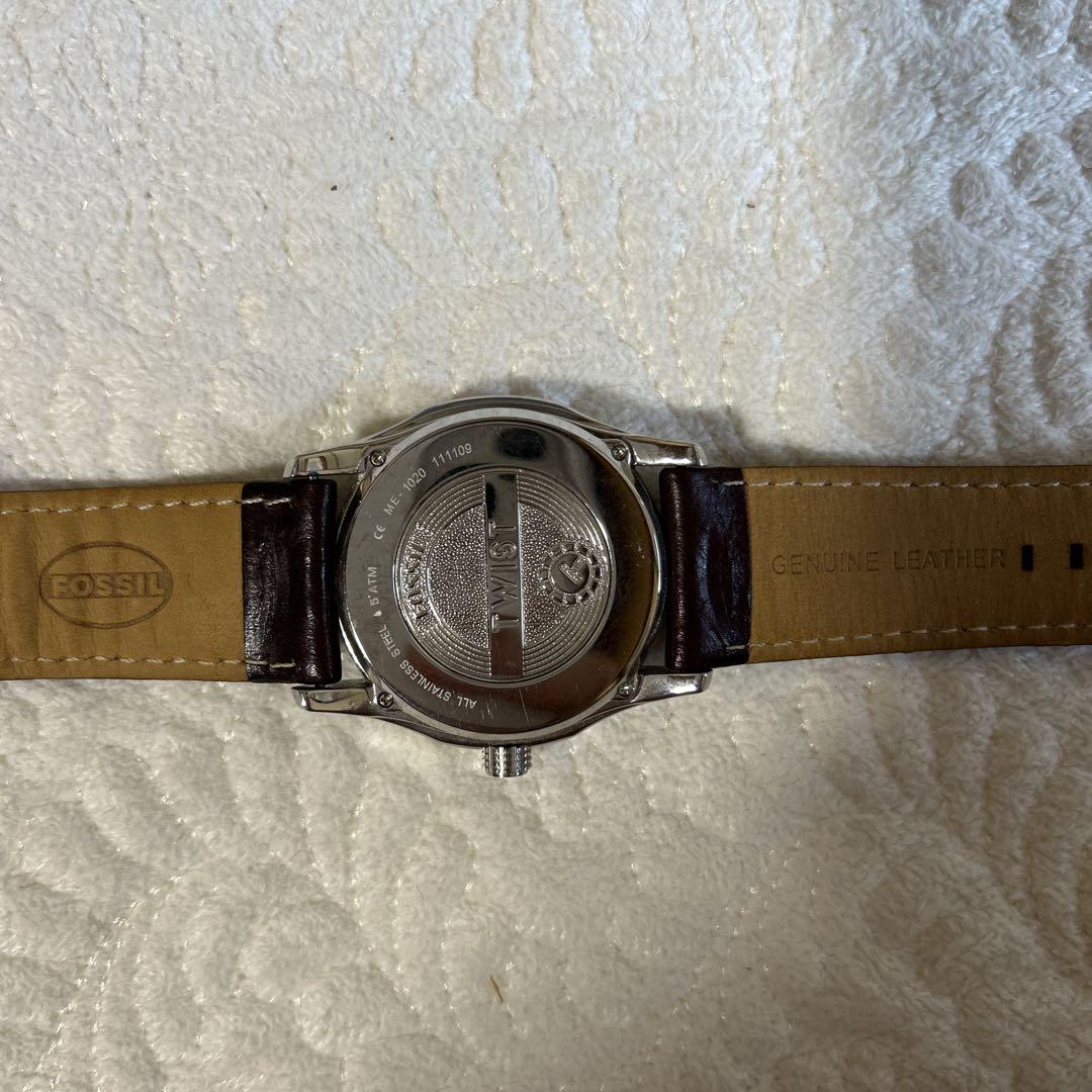 Automatic Winding Watch Brown Leather