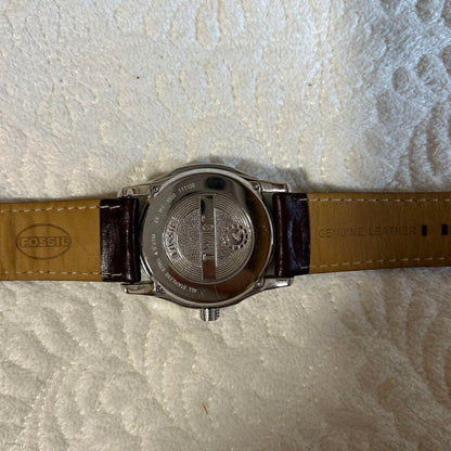 Automatic Winding Watch Brown Leather