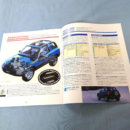 Old Car Catalog RAV4J April 1995 Price List 2 Set