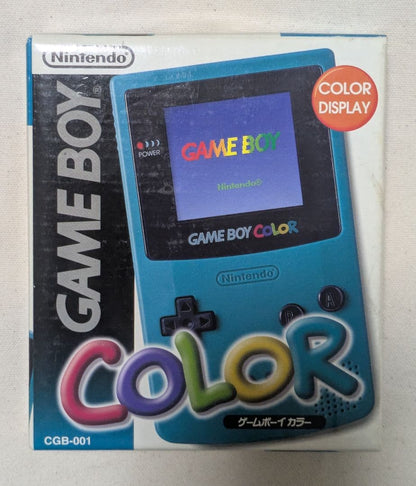 Nintendo GAME BOY COLOR (Blue) Box Only