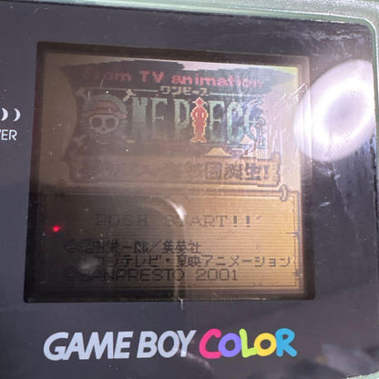 Ruffy's Dream Pirate Crew Born! Game Boy Color Software with Box and Manual