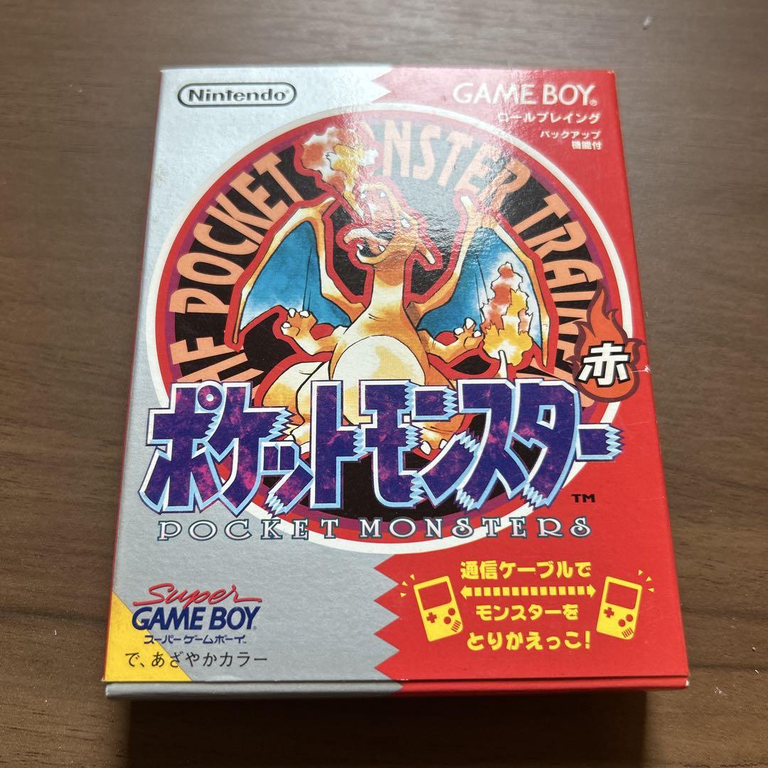 Action Confirmed Pokémon Red Game Boy [Soft x 2]