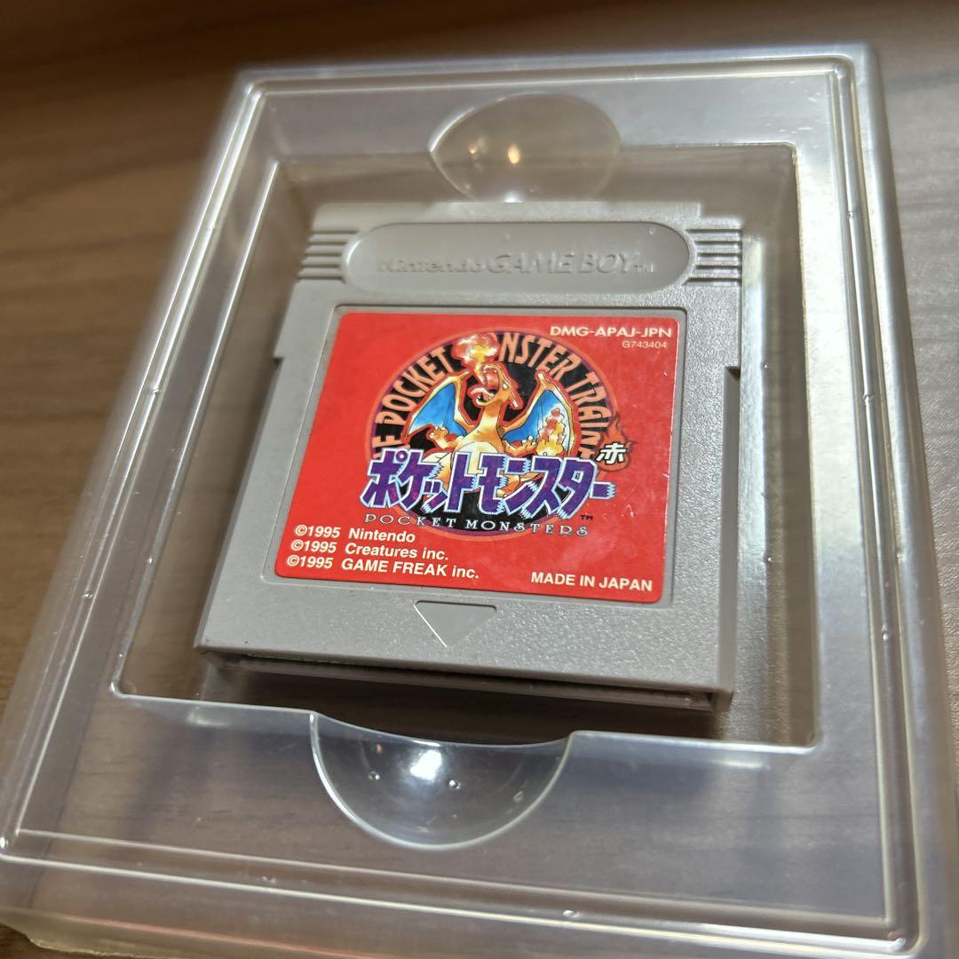 Action Confirmed Pokémon Red Game Boy [Soft x 2]