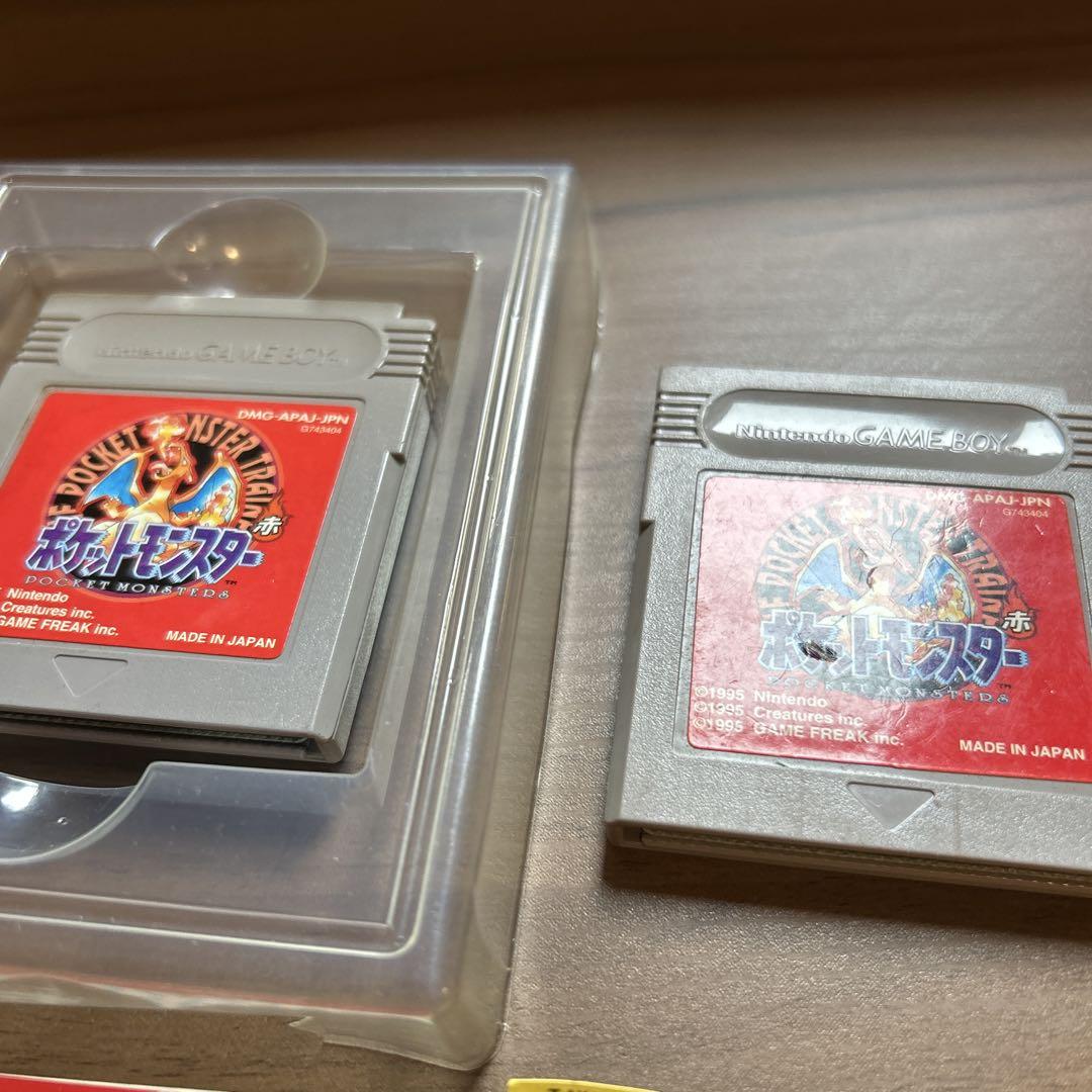 Action Confirmed Pokémon Red Game Boy [Soft x 2]