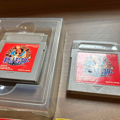 Action Confirmed Pokémon Red Game Boy [Soft x 2]