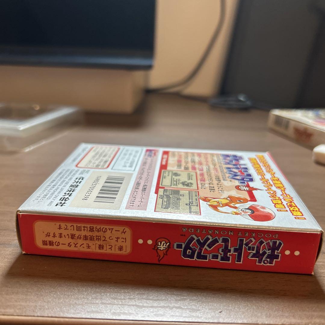 Action Confirmed Pokémon Red Game Boy [Soft x 2]