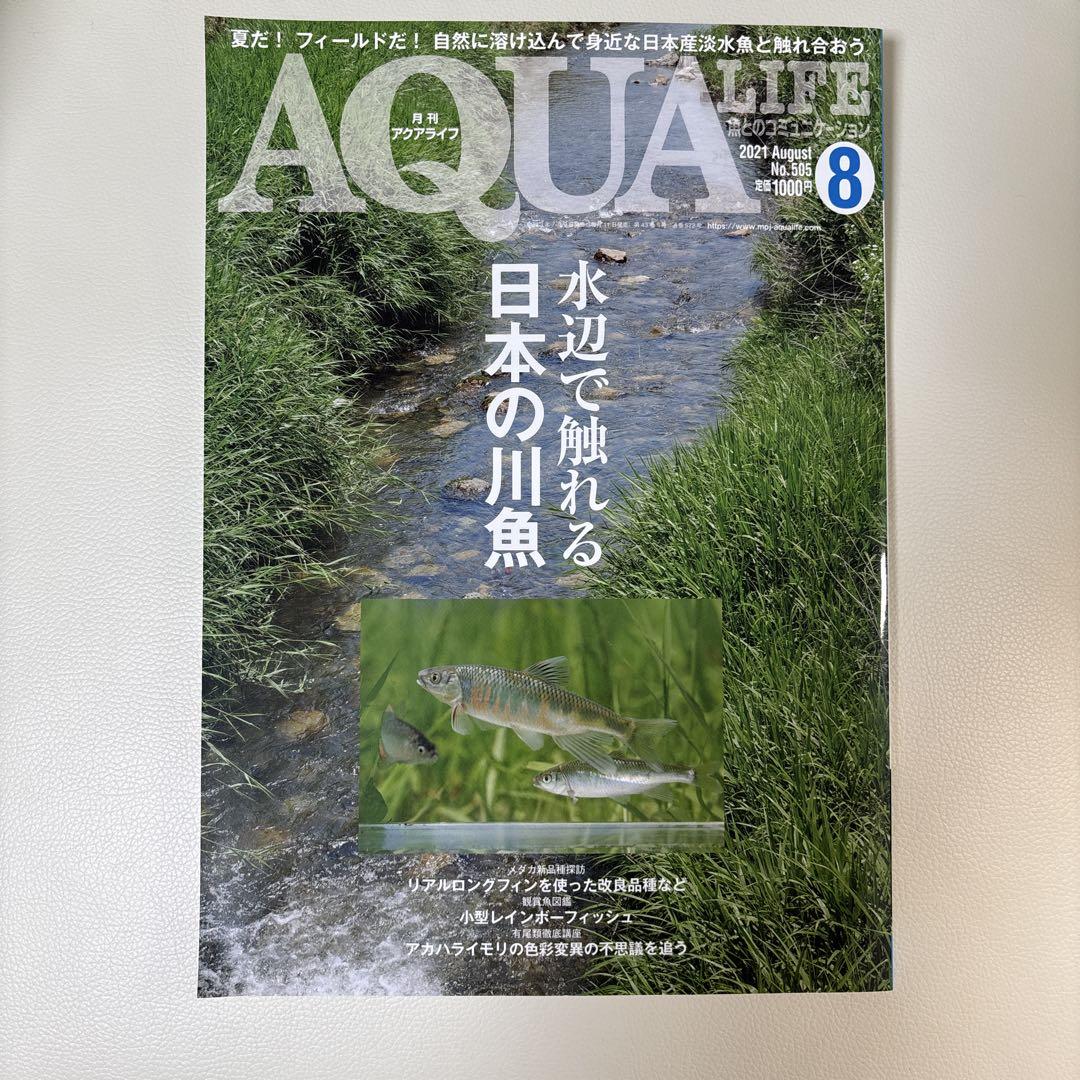Beautiful Condition Monthly Aqua Life August 2021