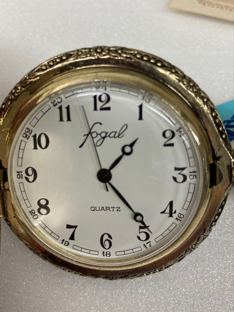 Pocket Watch Train Unused Retro Watch