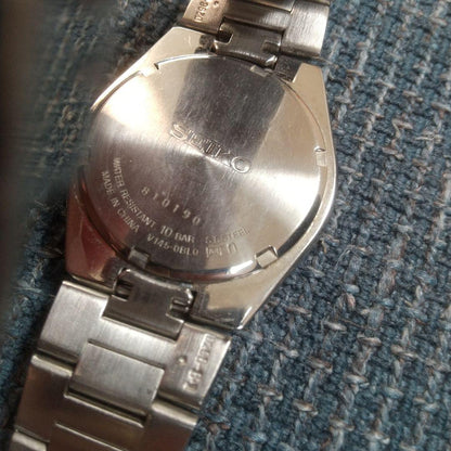 Men's Seiko Solar Watch SEIKO Solar V145-0BL0 Function Tested