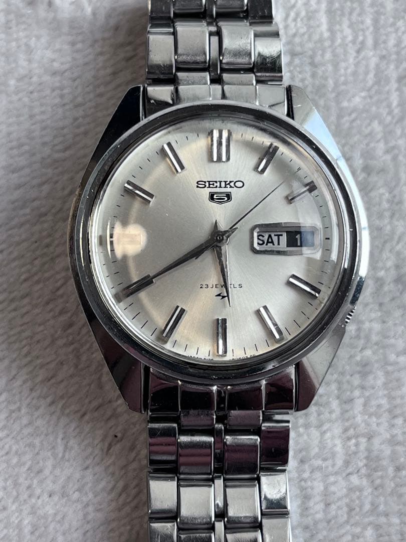 【Working Condition · Excellent Condition】SEIKO 5126-8060 Automatic Winding Watch Silver Dial