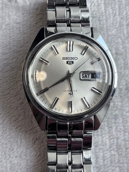 【Working Condition · Excellent Condition】SEIKO 5126-8060 Automatic Winding Watch Silver Dial