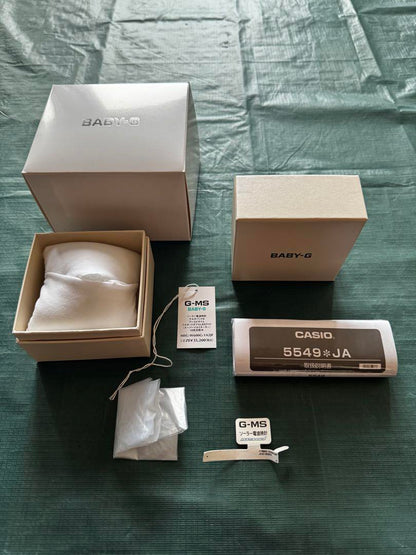 New CASIO BABY-G G-MS MSG-W600G-1A2JF