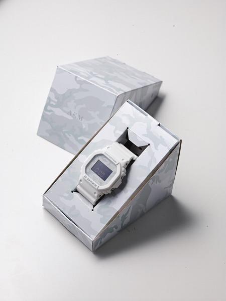 Ultra Rare Limited Edition Model!! AKM x G-SHOCK Camouflage Diver Watch