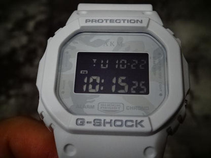 Ultra Rare Limited Edition Model!! AKM x G-SHOCK Camouflage Diver Watch