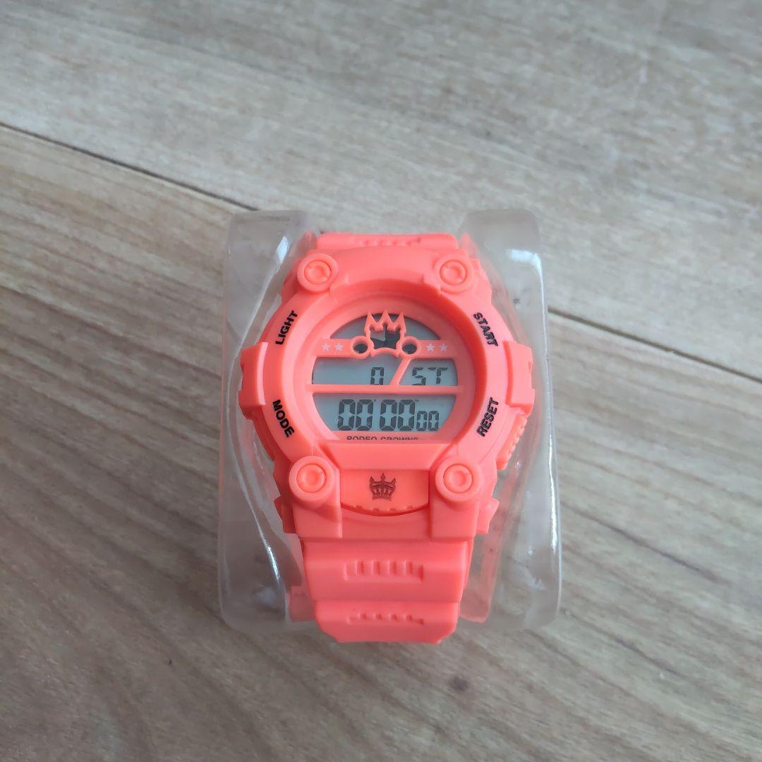 Rodeo Crowns Digital Watch Orange New Unworn