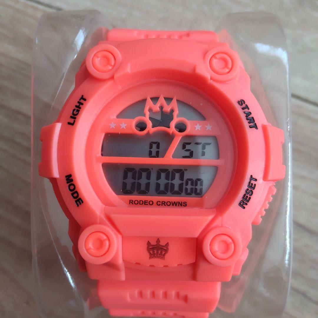 Rodeo Crowns Digital Watch Orange New Unworn