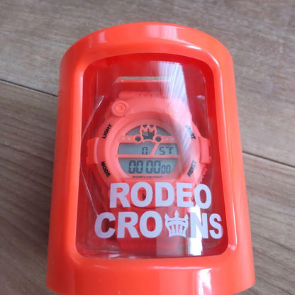 Rodeo Crowns Digital Watch Orange New Unworn