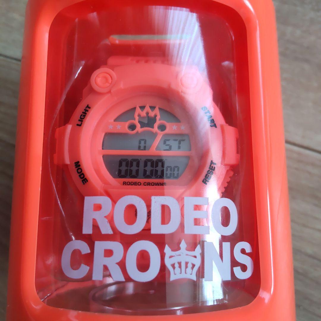 Rodeo Crowns Digital Watch Orange New Unworn