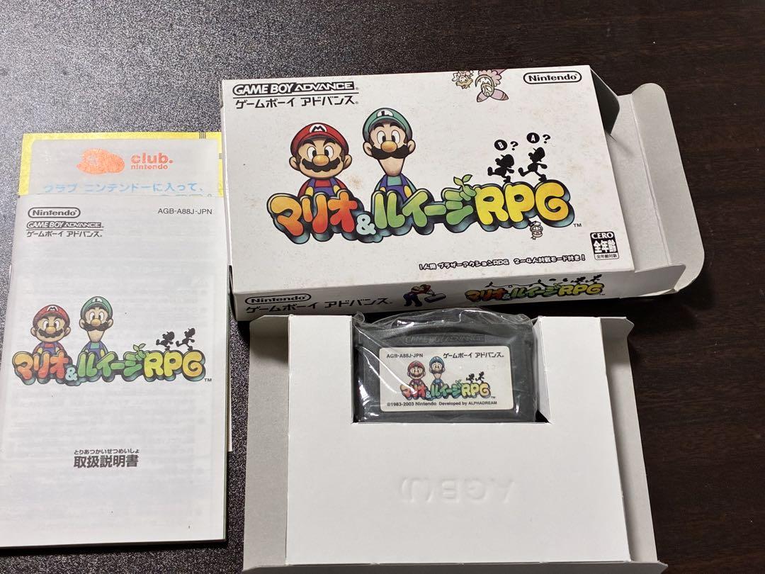 Mario & Luigi RPG Game Boy Advance