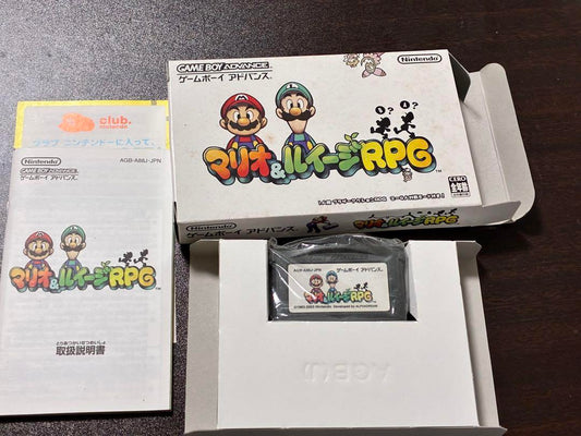 Mario & Luigi RPG Game Boy Advance