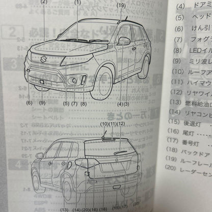 Suzuki Escudo User Manual 2021 Edition Management 6