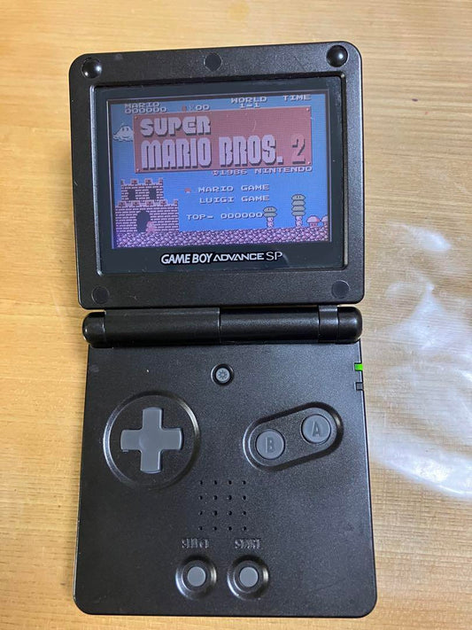 Game Boy Advance SP Super Mario Brothers 2 with Charger