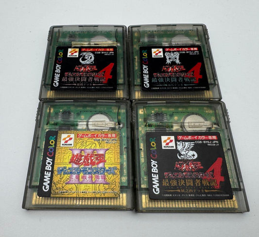 Yu-Gi-Oh! Duel Monsters Strongest Duelist Story Game Boy Color 4-Pack