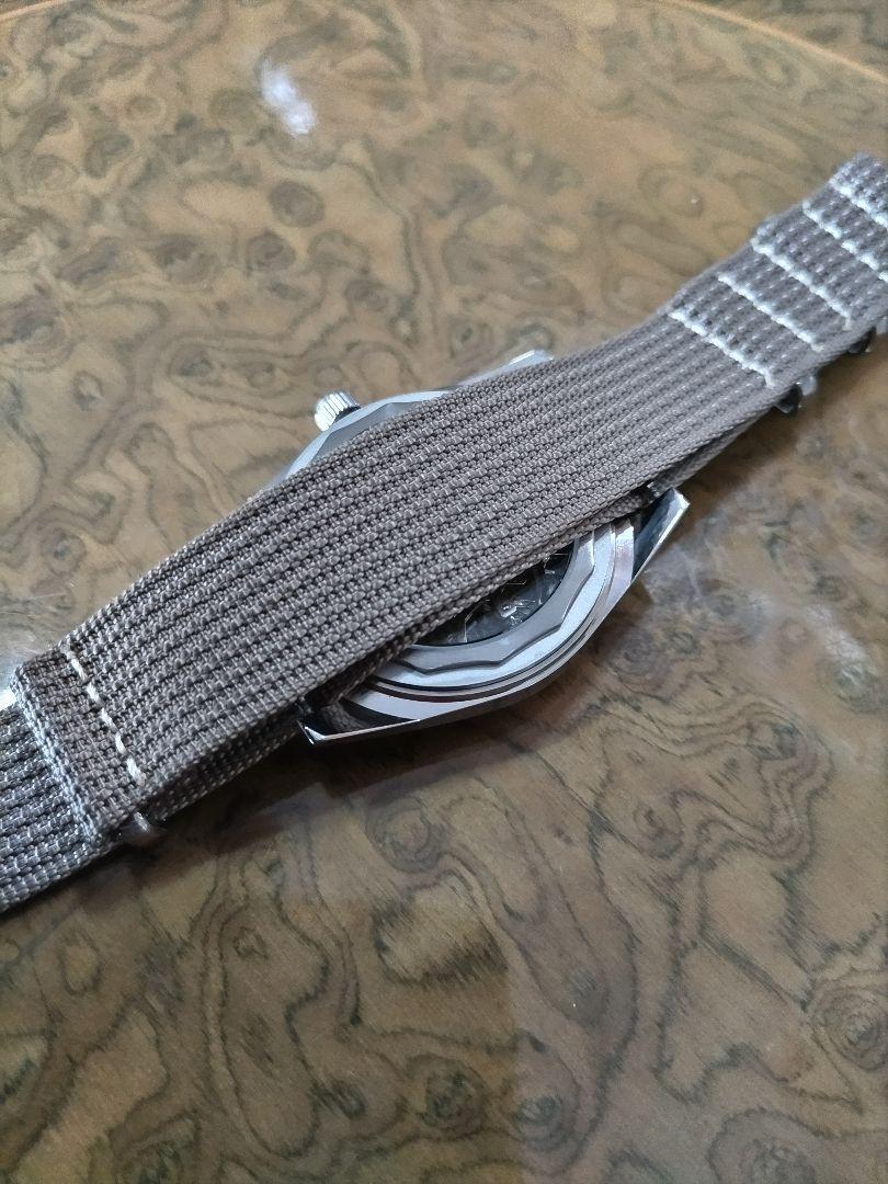 Pilot Military Watch Automatic Black Dial Uruske 36mm